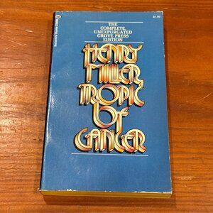 Henry Miller "Tropic Of Cancer" Paperback Book